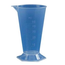 Polylab 12ml Polypropylene Conical Measure, 81150 (Pack of 12)-10