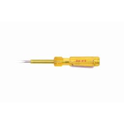 De Neers 125mm DN-813 Yellow Handle Screw Driver with Neon Bulb-picture-18
