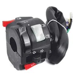 Uno Minda LHS Handle Bar Switch with 2 Coupler &a; 2 Clip Terminals for Hero Karizma 2003-12, SW-0659D-18