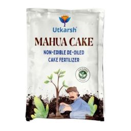 Utkarsh 900g Mahua Cake Non-Edible DE Oiled Cake Fertilizer (Pack of 2) image 2