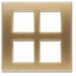 Goldmedal Curve Cristallo 8 Module Twixos &a; Metalik Vertical Cover Plate with Mounting Frame, 48801-picture-43