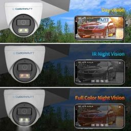 Cybernautt CNA-D24IR2LVP 2.4MP HD Color View Dome Camera with IP66 Weatherproof, Night Colour View &a; 2 Years Warranty (Pack of 3) image 4
