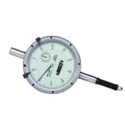 Insize 10mm 0.01mm Flat Back Waterproof Dial Indicator, 2324-10F-1