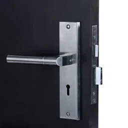 Homexpert MG303 Stainless Steel Silver 6 Lever Heavy Duty Mortise Door Lock Set-image-4