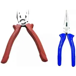 Sky Blue 2 Pcs 7.8 inch Lineman Plier Combo, SBE_PLIER_COMBO_MOD_01096-picture-46