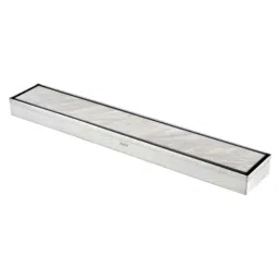 Ruhe 24x3 inch Stainless Steel 304 Brushed Finish Tile Insert Shower Drain Channel with Cockroach Trap, 16-0203-03-picture-44