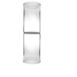 ABGIL 10mm Borosilicate Glass Filter Tube with Sintered Disc, ABG1129-4
