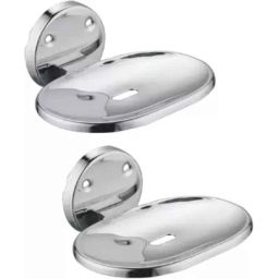 IRIS Stainless Steel 304 Wall Mount Soap Dish (Pack of 2)-image-49