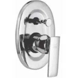 Cera Titanium Brass Chrome Finish Diverter Exposed Part, F1003701-33
