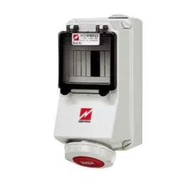 Mennekes 32A 4P 400V Wall Mounted Fused Receptacle, 7131-picture-25