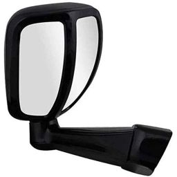 SureStrive ABS Plastic Black Heavy Quality Front Side Fender Angle View Bonnet Blind Mirror for Toyota Fortuner New-13