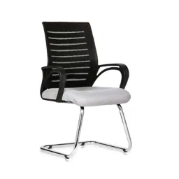 Da URBAN Tulip Grey Medium Back Mesh Heavy Duty Metal Frame Ergonomic Chair-picture-38