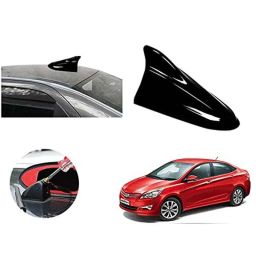 Auto Pearl ABS Black Universal Replacement Shark Fin Car Roof Antenna For Hyundai Verna Fluidic 4S-image-27