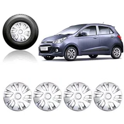 Auto Pearl 4 Pcs 14 inch Full Caps Wheel Cover Set for Hyundai i10 Grand-31