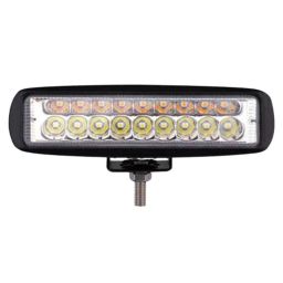 AllExtreme EXF18W1 18 LED 36W 6 inch Yellow &a; White Waterproof Dual Row Flood Beam CREE LED Fog Light-13