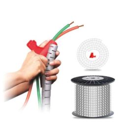Noveau Safe-T-1ST 16mm 10m Virgin HDPE Transparent Cable Zipper, NSFZ16TP0010-image-50