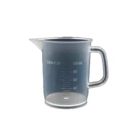 Tarsons 100ml PMP Measuring Beaker with Handle, 441040-7