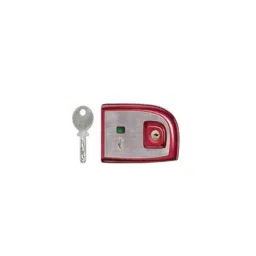 Godrej Astro 2C Ruby Red Rim Lock, 7024-36