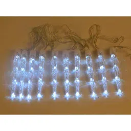 Tucasa White LED Water Fall Light Effect With 6 Level Speed Controller, DW-333-9