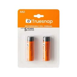 Truesnap AA 2500mAh Ni-MH Rechargeable Batteries (Pack of 2)-11