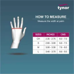 Tynor Right Hand Resting Splint, Size: M image 4