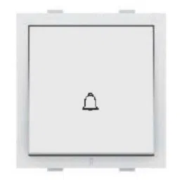 Rapid Stylish 6A 2 Module White Bell Push Switch, R-2019 (Pack of 10)-picture-48