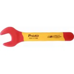 proskit Pro&s;sKit HW-V119B VDE 1000V Chrome Vanadium steel Insulated Single Open End Wrench 19mm-picture-1