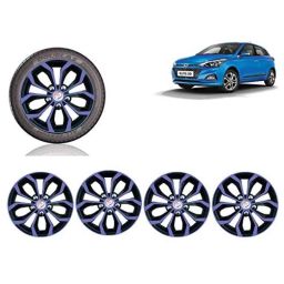 Auto Pearl 4 Pcs 14 inch Violet &a; Black ABS Press Type Hubcap Wheel Cover Set with Retention Ring for Hyundai i20Elite2018-picture-42