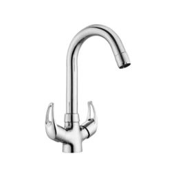 TROT Paris Brass Chrome Finish Table Top QT. Centre Hole Basin Mixer, PRS-15-image-68