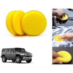 Auto Pearl Polyurethane Beige Washing &a; Waxing Polish Foam Sponge for Hummer H2 (Pack of 3)-picture-49