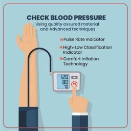 Dr. Morepen BP-02 Blood Pressure Monitor &a; Accu-Chek Active 100 Test Strips image 2