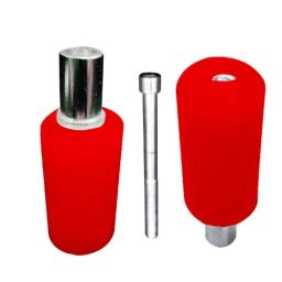 AllExtreme EXRPFR2 Red Universal Heavy Duty Left &a; Right Foot Rest for Royal Enfield Bullet, Harley Davidson, Kawasaki &a; Yamaha-picture-9