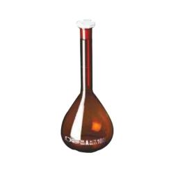 Glassco 20ml Volumetric Flask with Penny Head Glass &a; Polypropylene Stopper, 130.508.03A-29