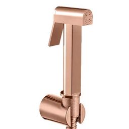Aquieen ABS Rose Gold Health Faucet with 1m Shower Tube &a; Wall Hook Kube-image-51