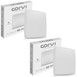Corvi Surface 6S 15W 3000K Warm White Ceiling Surface Light, HPCA34108 (Pack of 2)-picture-12