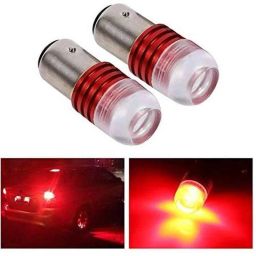 A4S 2 Pcs PVC &a; Metal Universal Touch Brake Indicator Light Set for All Bikes-13