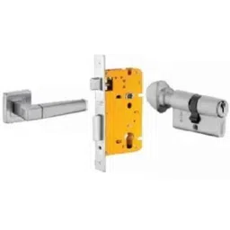Dorset ML Series Cosmo 70mm Stainless Steel Door Handle Lock Set with Knob &a; Key, ML CS OR (Pack of 4)-picture-26