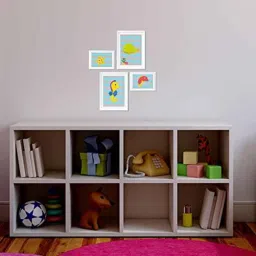 Asian Paints 50.8x30.48cm Vinyl Kids Aqua Frames Self Adhesive Wall Sticker, HPCA14021-picture-36