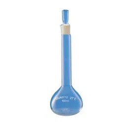 Borosil 25ml Class B Quartz Volumetric Flask, 5644009-21
