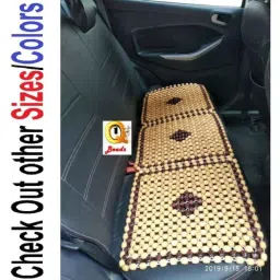 Q1 Beads 120x40x1.5cm Beige Pure Wooden Beads Seat Cover, Size: XL-26