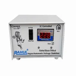 Rahul Base 700CD 140-280V 700VA Single Phase Digital Automatic Voltage Stabilizer-picture-10