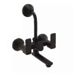 Cera Chelsea Metal Three Lever Wall Mount Wall Mixer Matte Black for Overhead Shower, F1016401BM-image-66