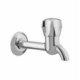APL Apollo Fusion ABS White Long Body Bib Cock with Flange, TP028-picture-8
