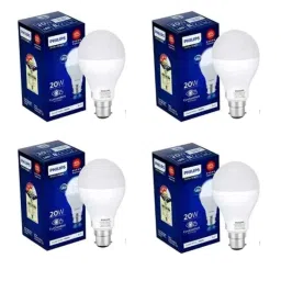 Philips Stellar Bright 20W B22 6500K White LED Bulb (Pack of 4)-29