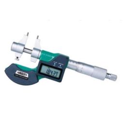 Insize Electronic Outside Micrometer with Interchangeable Anvil, Range: 75-100 mm/3-4�, 3520-100-1