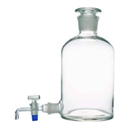 ABGIL 250ml Borosilicate Glass Reagent Bottle with Interchangeable Stopper, ABG741-30