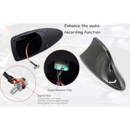SureStrive Black Shark Fin Signal Receiver Antenna for Mahindra Xuv300 All Model image 3