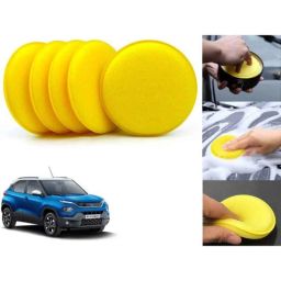 Auto Pearl Polyurethane Beige Washing &a; Waxing Polish Foam Sponge for Punch 2021 (Pack of 5)-picture-41