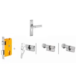 Dorset Cosmo HL CS 8 inch Stainless Steel Lock Set with Knob &a; 60mm Key Cylinder (Pack of 2)-picture-48