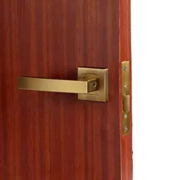 Handle Waala MG308 Stainless Steel Antique Brass Finish Heavy Duty Mortise Lock Set with Bolt Latch-image-86